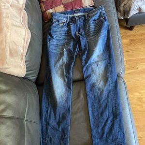 Men’s straight lucky brand jeans size: 34x32